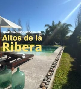 Pileta y parque